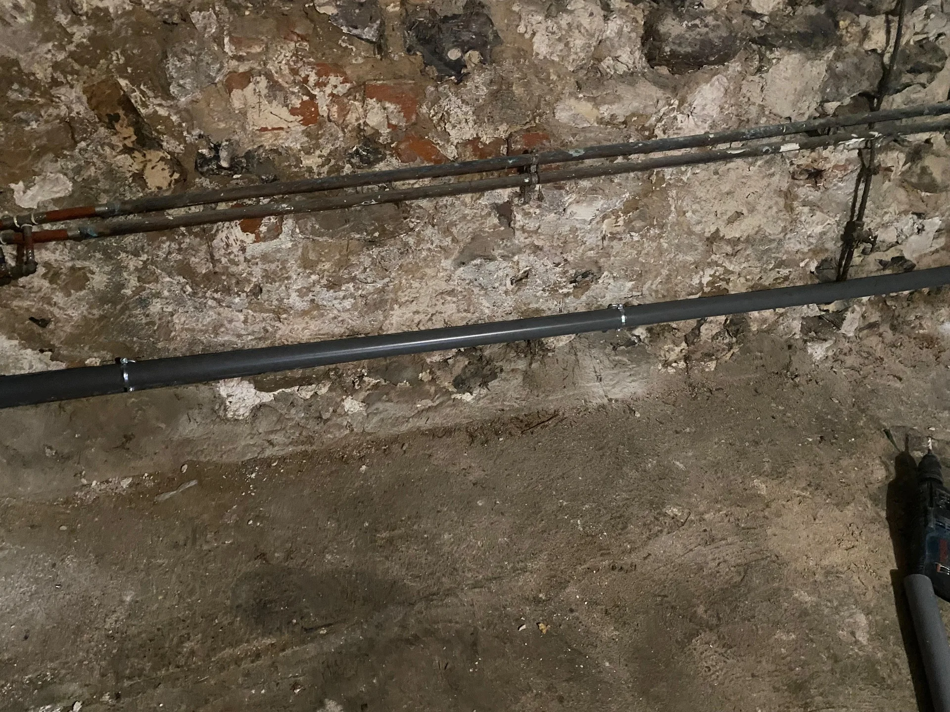 Inspection canalisation en cave