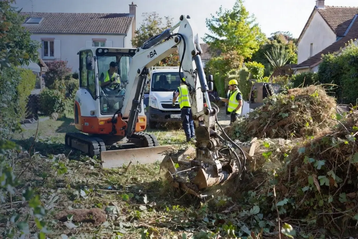 Débroussaillage de parcelle