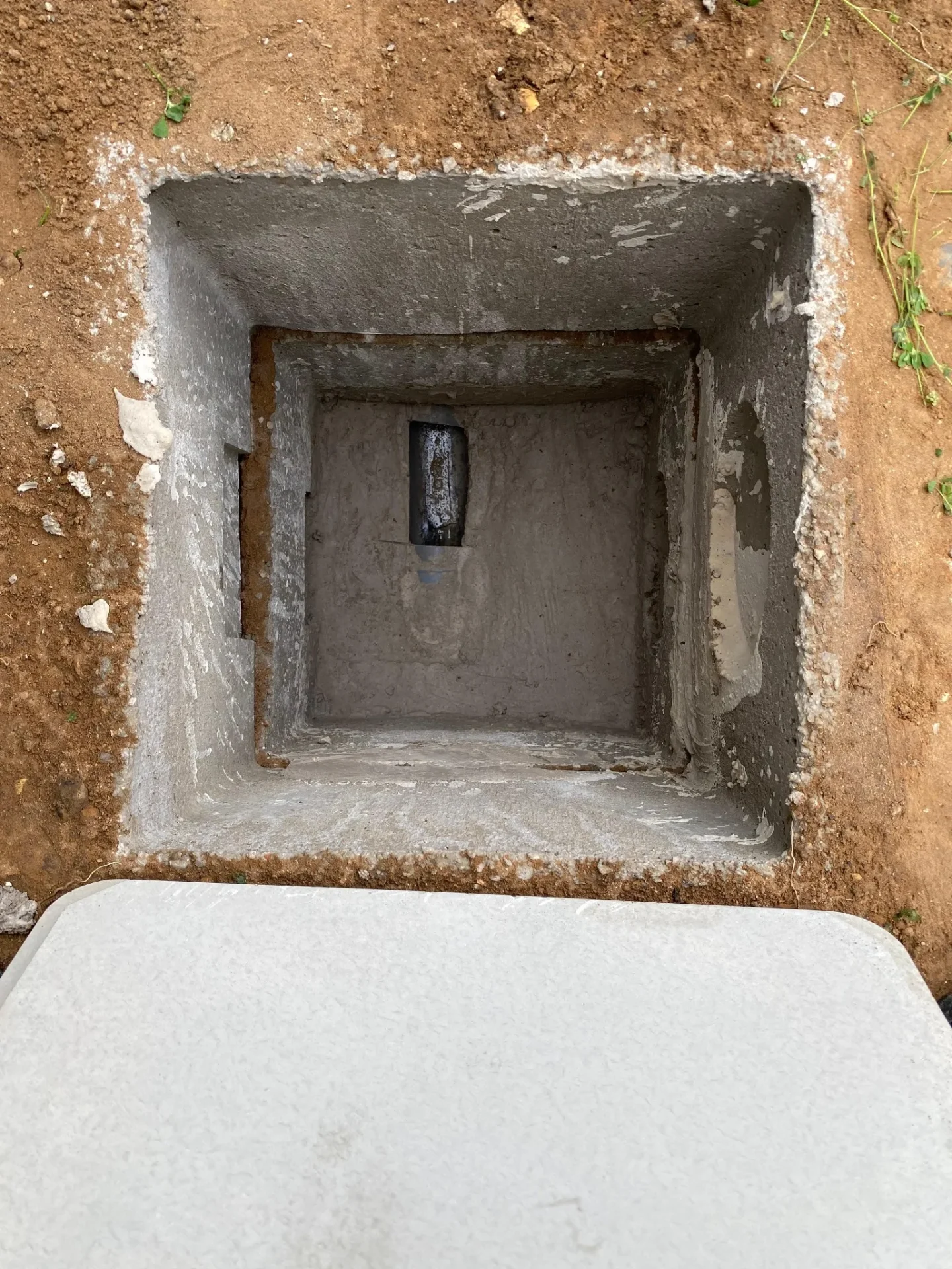 Construction regard béton